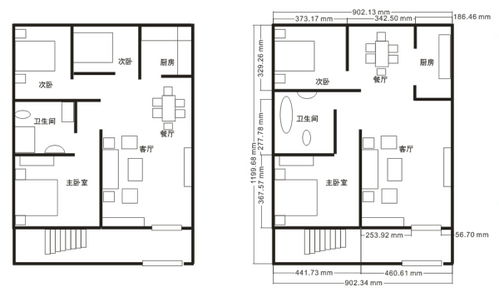 房屋设计图符号详解,房屋设计图符号表