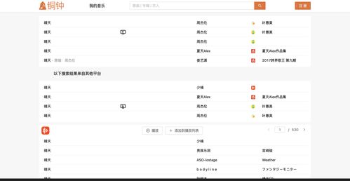 音乐在线听歌曲免费网站(无需付费能够下载所有歌曲的软件) 20240531更新