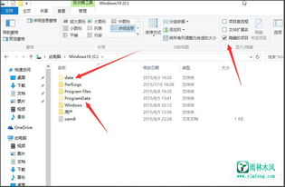 Windows 8.1 显示隐藏文件和文件夹的方法