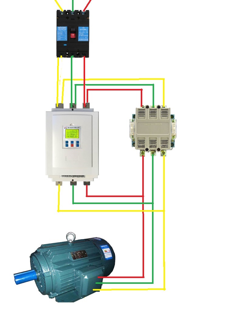 软启动器控制线路接线图详解