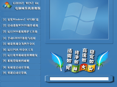 Windows 7旗舰版一键激活与Ghost备份工具