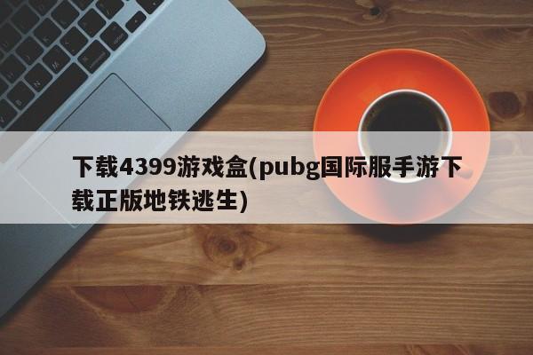 4399游戏盒，正版PUBG国际服手游地铁逃生下载专区