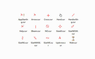 二次元鼠标指针主题包，萌动你的操作体验