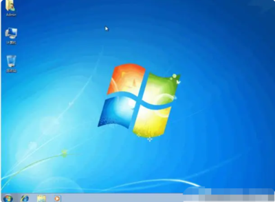 Windows 7系统桌面，经典电脑操作体验