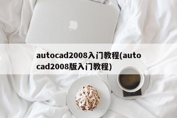 AutoCAD 2008版入门教程，从零开始学习AutoCAD的步骤与技巧