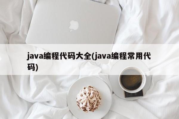 Java编程代码大全，常用代码与技巧指南